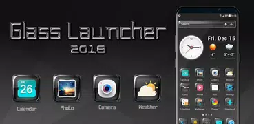 Tema Glass Launcher gratis