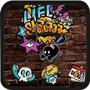 Graffiti # Launcher teması ücretsiz APK