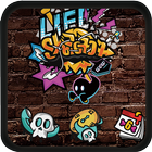Tema Graffiti Launcher gratis icono