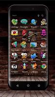 Graffiti launcher theme &wallpaper تصوير الشاشة 1