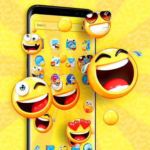 Niedliche Emoji Launcher-Sticker-Motive