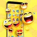 Симпатичный Эможи пусковая установка APK