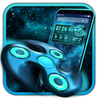 Tema Fidget spinner Launcher gratis icono