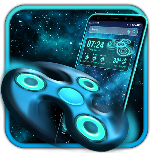 Tema Fidget spinner Launcher gratis