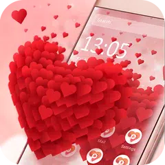 Love&heart手機主題&桌布 APK 下載