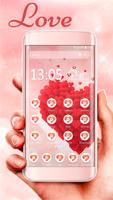 Love&heart launcher theme &wallpaper syot layar 1