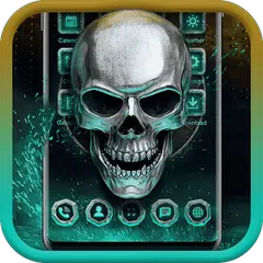 Skull launcher theme &wallpaper APK download