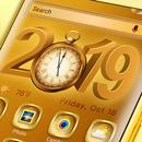 Launcher Golden New Year 2018 APK
