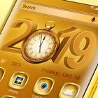 Icona Launcher Golden New Year 2018