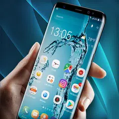 Galaxy Тема Launcher бесплатно