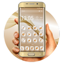 Golden Тема Launcher бесплатно APK