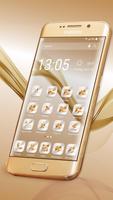 Golden launcher theme &wallpaper screenshot 2