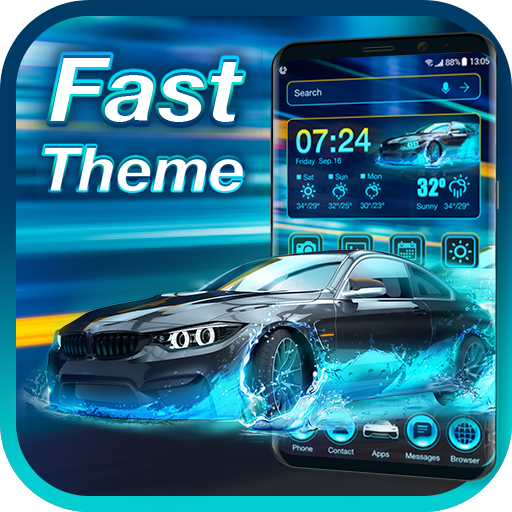 Tema Car Launcher gratis