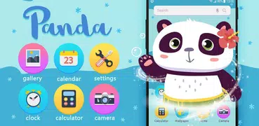 Panda Launcher theme for Apex&Ace