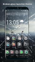 Сломанный экран Launcher для Android постер
