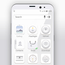 Tema White Launcher gratis APK