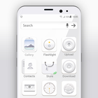 Tema White Launcher gratis icono