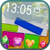 Tetris style launcher theme &wallpaper Zeichen