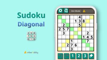 Sudoku Diagonal Affiche
