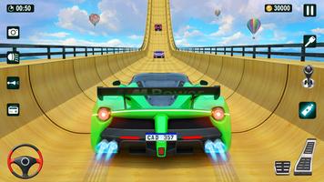 jeux de cascade de voiture 3D Affiche