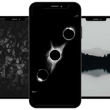 خلفيات سوداء: صور سودة حزينة icon
