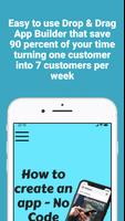 How to create an app - No Code Plakat