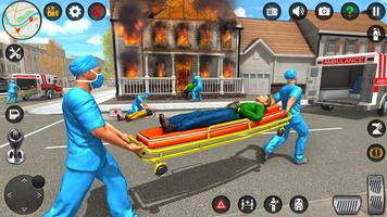 Ambulance Rescue Doctor Games screenshot 3