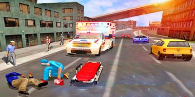 Emergency Ambulance：Rescue โปสเตอร์