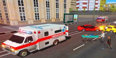 Emergency Ambulance：Rescue captura de pantalla 2