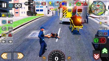 Ambulance Driving Game 3d Ekran Görüntüsü 3