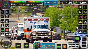 Ambulance Driving Game 3d স্ক্রিনশট 2