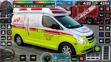 Ambulance Driving Game 3d 스크린샷 3