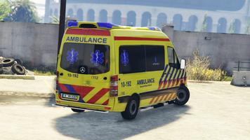 Ambulance Simulator Game capture d'écran 3