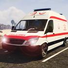 Jeu de simulation d'ambulance icône