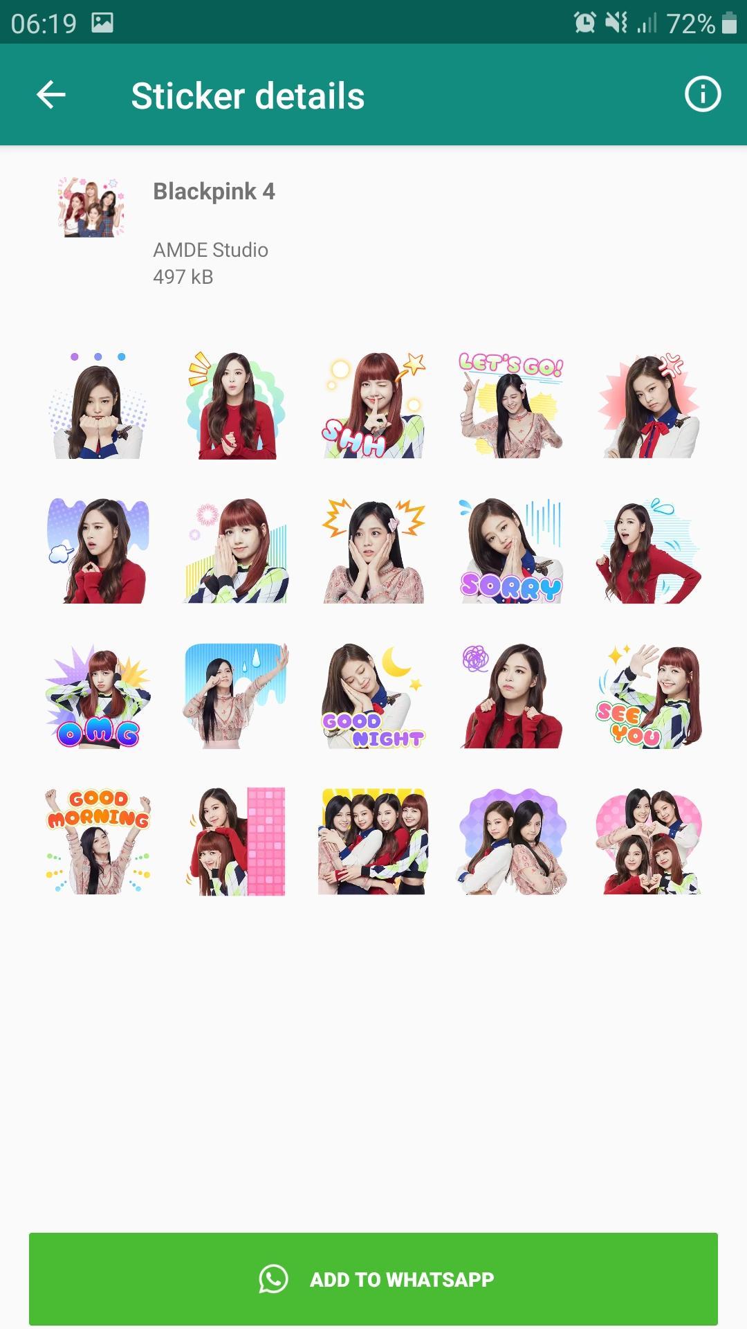 Sticker Blackpink For Whatsapp For Android Apk Download
