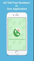 All India Toll Free Numbers Affiche