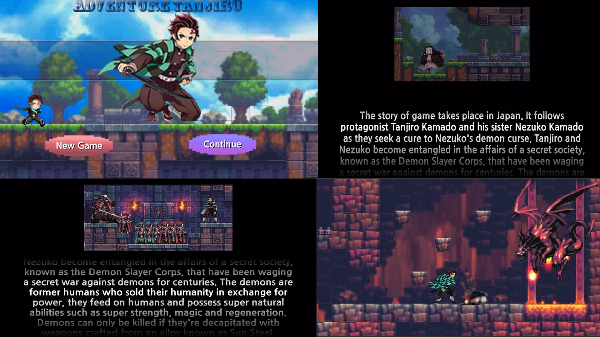 Download do APK de Demon Slayer Pixel Art Games para Android