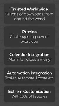 Alarm Clock for Heavy Sleepers — Loud + Smart Math 海报
