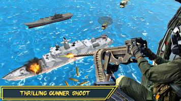 Gunship War : Helicopter Games screenshot 1