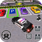 Police Car Park City Highway icon