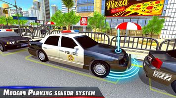 Police Car Park City Highway اسکرین شاٹ 1