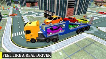 Transport Car Cargo Truck driver: transport games capture d'écran 3