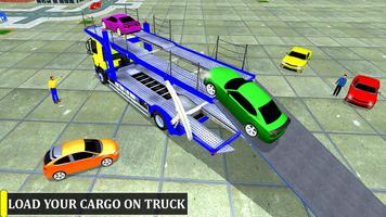 Transport Car Cargo Truck driver: transport games poster