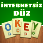 Düz Okey - İnternetsiz icône