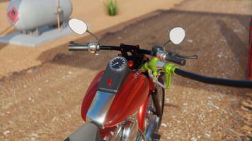 Motorcycle Long Road Trip Game screenshot 1
