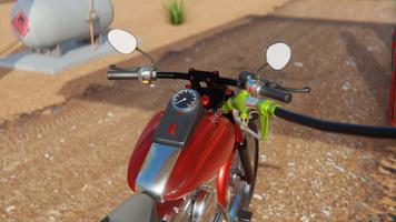 Motorcycle Long Road Trip Game اسکرین شاٹ 3