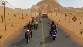Motorcycle Long Road Trip Game screenshot 2