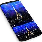 Paris Keyboard Theme Zeichen