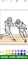American Football Coloring постер