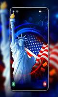 برنامه‌نما American Flag Wallpaper عکس از صفحه